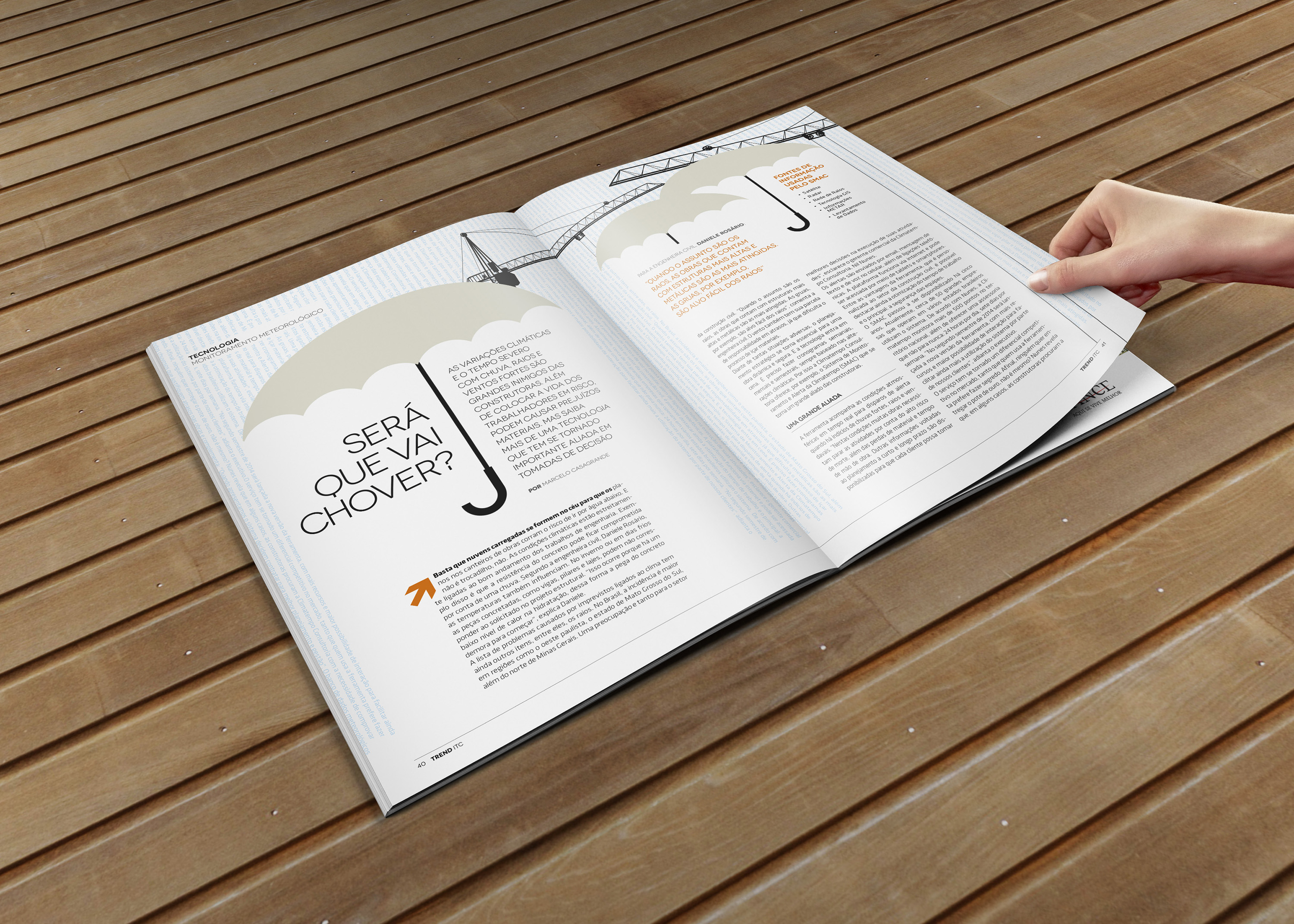 Projeto editorial Revista Trend ITC